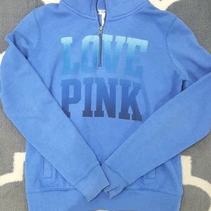PINK quarter zip